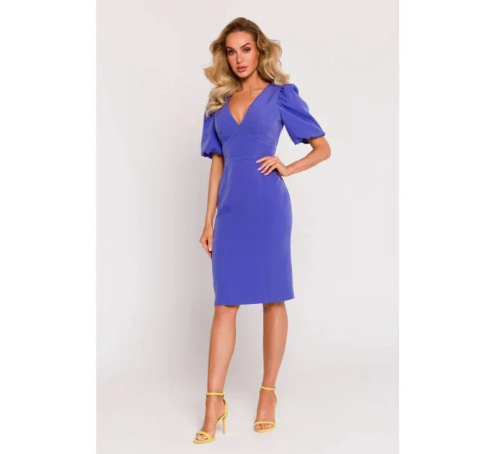 Dámske šaty M779 svetlo fialové - Moe