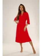 Dámský župan dlouhý model 2614006 - De Lafense Dámský župan dlouhý model 2614006 - De Lafense