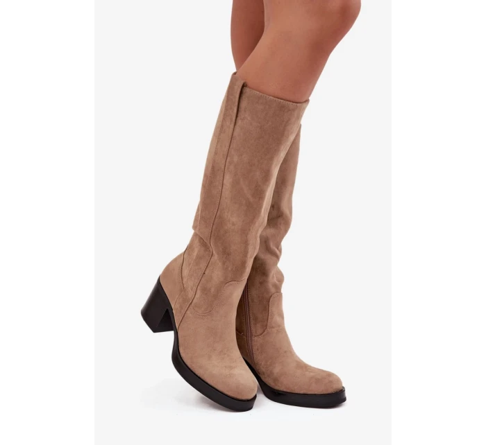 Topánky na podpätku model 220225 Krok v štýle