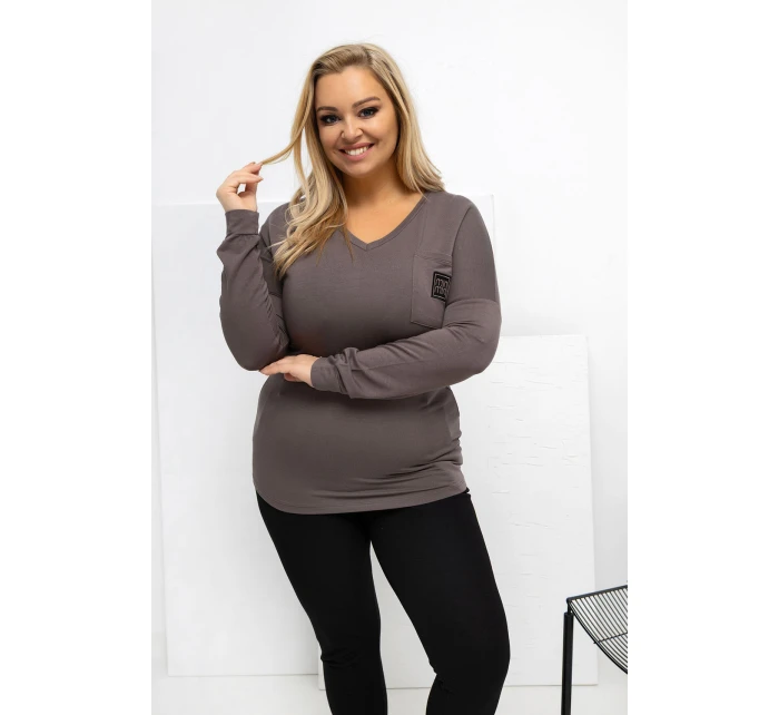 plus size blúzka model 223937 Relevantnosť