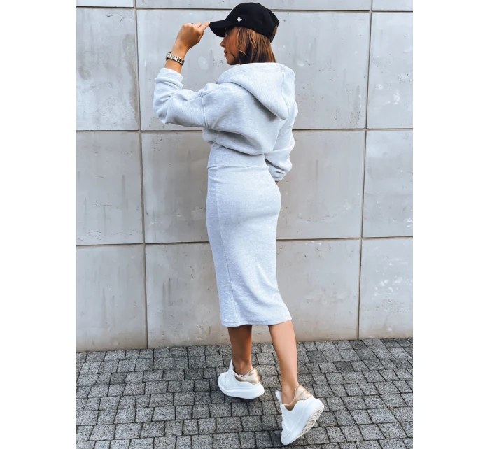 Dámská tepláková souprava šedá Dstreet model 21970736 - FashionStreet