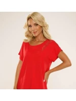 Dámská noční košile  kr/r 3XL4XL model 19446637 - De Lafense