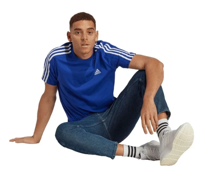 Tričko adidas Essentials Single Jersey 3-Stripes M IC9338 pánske Tričko adidas Essentials Single Jersey 3-Stripes M IC9338 pánske
