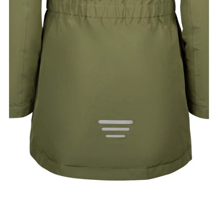 Dětská zimní bunda s kapucí Dívčí kabát zelená model 21351376 - Trollkids Dětská zimní bunda s kapucí Dívčí kabát zelená model 21351376 - Trollkids