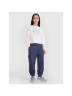 Dievčenská mikina bez kapucne 4F 4FJWSS25TSWSF1483-11S Dievčenská mikina bez kapucne 4F 4FJWSS25TSWSF1483-11S