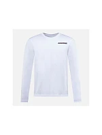 Pánske tričko ROSSIGNOL Long Sleeve Tee, biele Pánske tričko ROSSIGNOL Long Sleeve Tee, biele