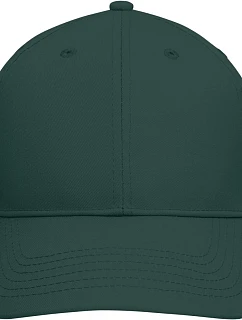 Daiber MB 6249 6-panelová čiapka z bio bavlny 03.6249 smoky green
