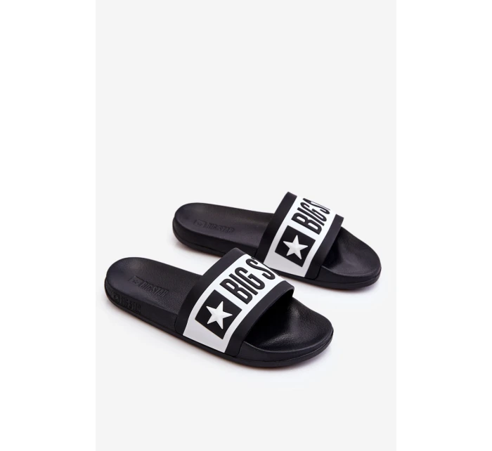 Dámské klasické pantofle Big Star model 21610715 Černá - Big Star Shoes Dámské klasické pantofle Big Star model 21610715 Černá - Big Star Shoes