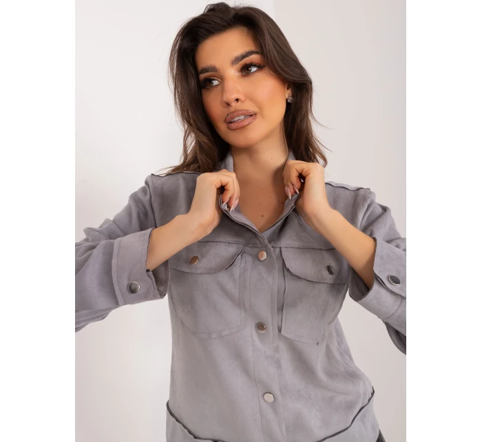 Bunda BA KR 2702.13 sivá Bunda BA KR 2702.13 sivá