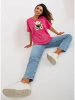 Dámska blúzka LK BZ 509251.26X fuchsiová - FPrice Dámska blúzka LK BZ 509251.26X fuchsiová - FPrice