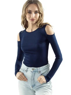 Dámská halenka model 19048955 Tmavě modrá - Eldar