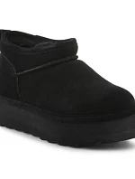 Dámske zimné nohavice Retro Super Shorty W 3051W-011 Black - BearPaw