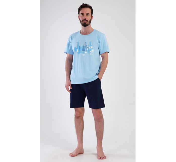 Pánské pyžamo šortky model 21293268 - Vienetta MAN Pánské pyžamo šortky model 21293268 - Vienetta MAN