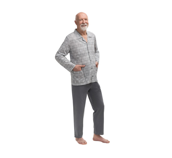Rozopínanie pánske pyžamo Martel Antoni 403 dl / r M-2XL