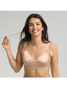 Dámska podprsenka bez kostíc PLAYTEX ESSENTIAL SUPPORT SOFT CUP BRA - PLAYTEX - telová
