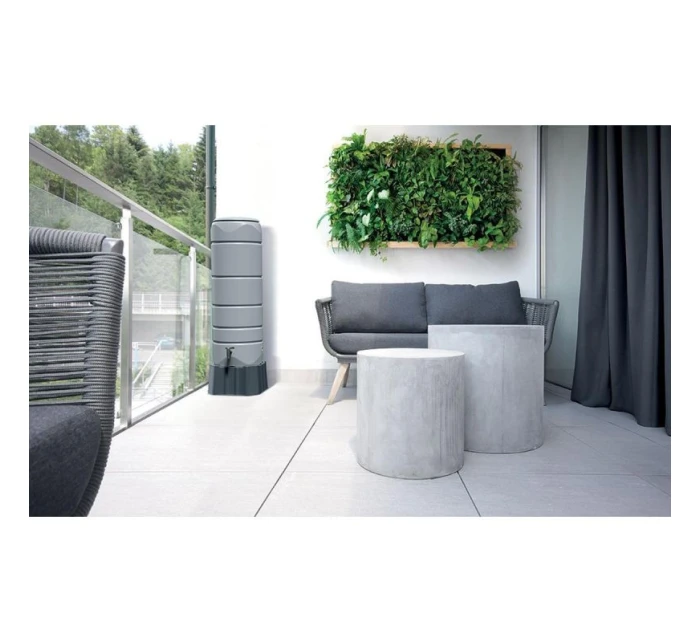 Nádrž na dažďovú vodu SET 110L VUELTA SMOOTH GRAY detské