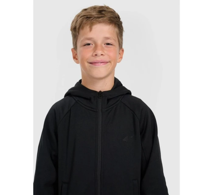 Chlapecká mikina s kapucí model 21877655 - 4F
