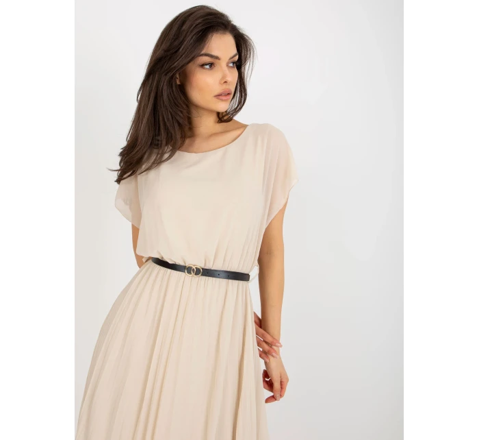 Šaty DHJ SK 8839 1.23X béžová Šaty DHJ SK 8839 1.23X béžová