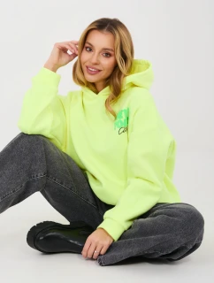 Mikina MJ BL H2587.82 fluo yellow