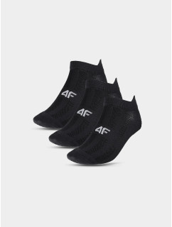 Pánske športové ponožky pod členky (3balenia) 4F - čierne