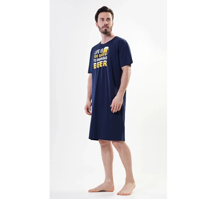 Pánská noční košile s krátkým rukávem model 17741337 - Vienetta MAN