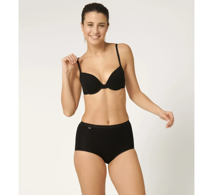 Dámske nohavičky Sloggi Basic+ Maxi čierne Dámske nohavičky Sloggi Basic+ Maxi čierne