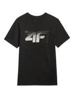 Pánske tričko 4F M2359 deep black 4FWAW25TTSHM2359 20S pánske