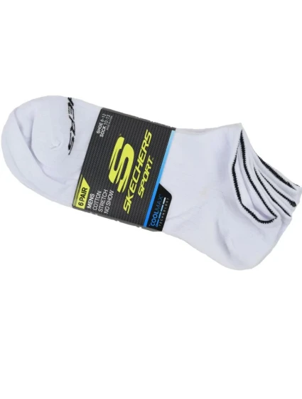 Skechers 6ks froté No Show S115055-WHT White 41-46 Skechers 6ks froté No Show S115055-WHT White 41-46