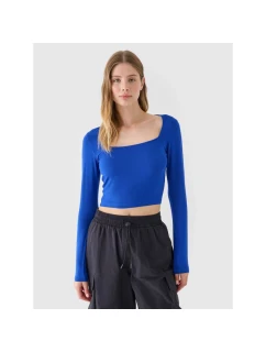 Dámske hladké tričko s dlhým rukávom 4F 4FRSS24TLONF499-36S