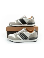 buty sportowe męskie sneakersy model 22002174 modne wygodne lekkie szare - Wrangler