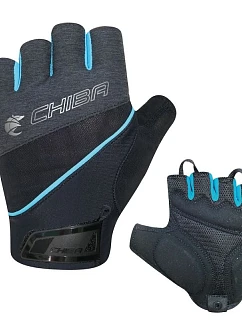 CHIBA rukavice LADY GEL PREMIUM III tyrkysové S