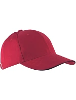 KP 011 6 Panelová sandwich kšiltovka red/black model 22460987 - K-up KP 011 6 Panelová sandwich kšiltovka red/black model 22460987 - K-up