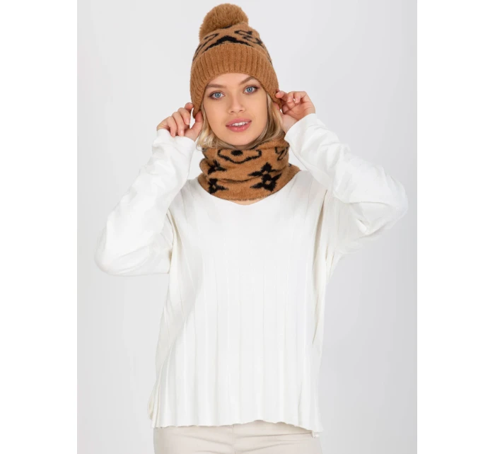 Dámská čepice AT CZ CM 317 hnědá Dámská čepice AT CZ CM 317 hnědá