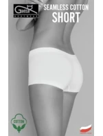 BEZŠVOVÉ BAVLNENÉ ŠORTKY