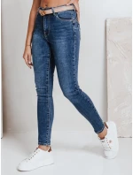 Dámske modré push up džínsy FashionStreet UY2797