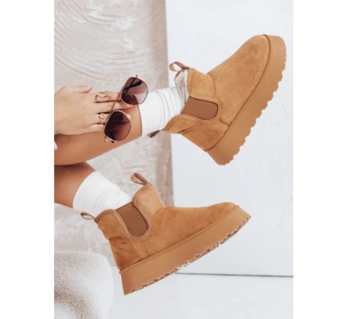 Dámské semišové sněhule na platformě Dstreet model 21993264 - FashionStreet Dámské semišové sněhule na platformě Dstreet model 21993264 - FashionStreet