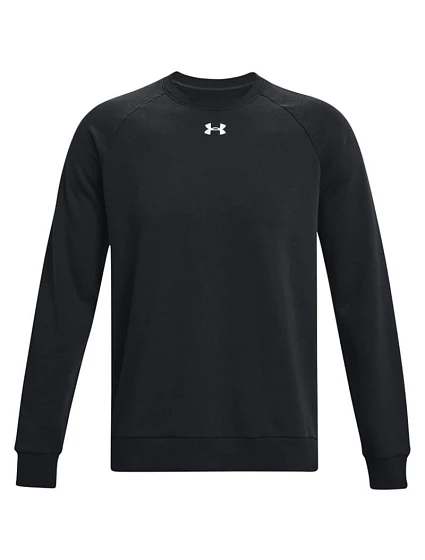 Pánska mikina Under Armour Rival Fleece Crew, čierna, 1379755 001 Pánska mikina Under Armour Rival Fleece Crew, čierna, 1379755 001