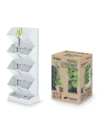 VERTIKÁLNE ZÁHRADNÉ KVETY STOJACIE BIELE detské