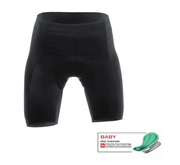 Biemme Šortky bez švov YOUNG black 5-6 rokov