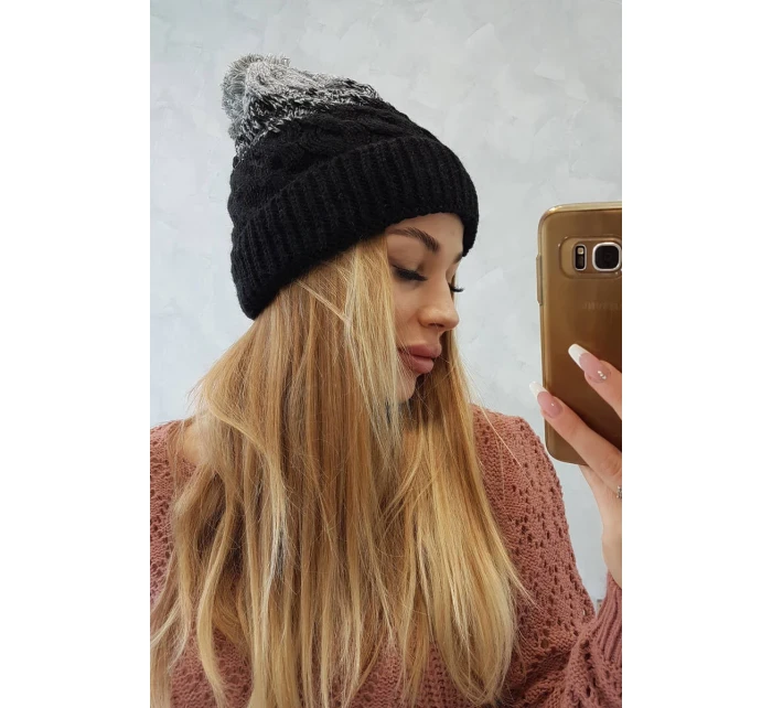 Fleecová čepice model 18749987 - K-Fashion Fleecová čepice model 18749987 - K-Fashion