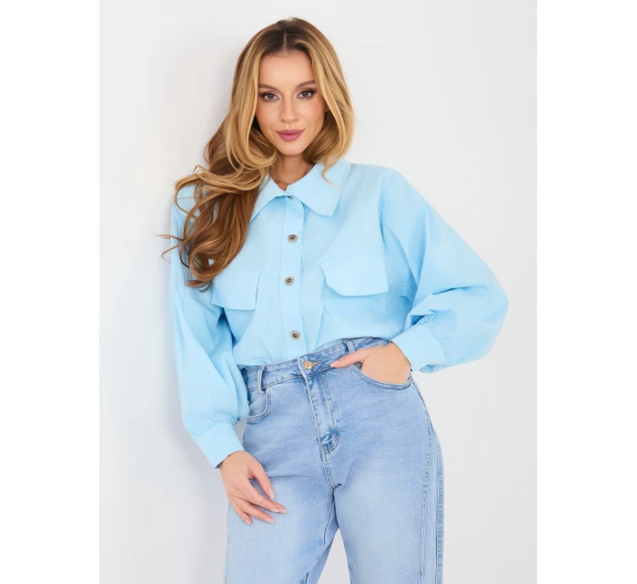 IT KR bunda FL10071.50 svetlo modrá