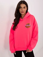 Mikina MJ BL H2503.70 fluo pink