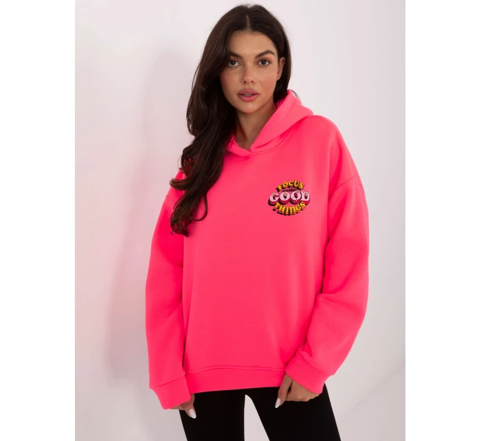 Mikina MJ BL H2503.70 fluo pink