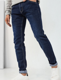 Pánske tmavomodré džínsové nohavice Dstreet UX4113