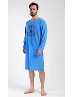 Pánská noční košile s dlouhým rukávem model 21822084 - Vienetta