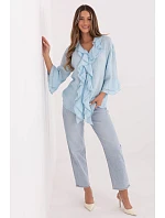 Košeľa s dlhým rukávom model 226239 Taliansko Moda