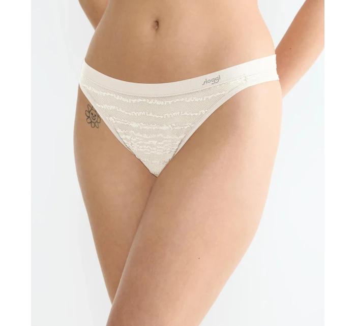 sloggi FREE Evolve String Lace - WHITE - SLOGGI WHITE - SLOGGI