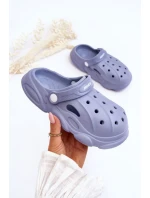 Dětské pěnové pantofle Crocs Modre model 21624122 - Boto