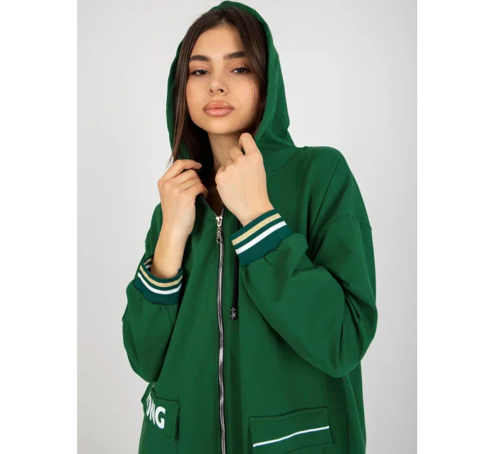 Mikina RV BL 8149.91P tmavo zelená Mikina RV BL 8149.91P tmavo zelená