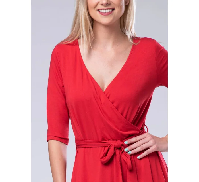 Dámské šaty Look 20 model 18020357 červená  Made With Love - Gemini